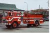 Photo of King-Seagrave serial 810024, a 1981 International pumper of the Orillia Fire Department in Ontario.