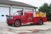 Photo of King-Seagrave serial 810036, a 1981 GMC tanker of the Alvinston & District Fire Department in Ontario.