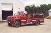 Photo of King-Seagrave serial 810069, a 1981 Ford pumper of the North Frontenac Fire Department in Ontario.