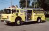 Photo of King-Seagrave serial 820010, a 1982 Ford pumper of the CFB Chilliwack Fire Department in British Columbia.