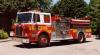Photo of King-Seagrave serial 820057, a 1983 White pumper of the Hamilton Fire Department in Ontario.