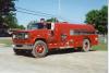 Photo of King-Seagrave serial 830007, a 1983 GMC tanker of the Southwold Township Fire Department in Ontario.