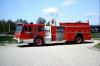 Photo of King-Seagrave serial 840037, a 1984 CM-1 pumper of the Sandwich South Township Fire Department in Ontario.