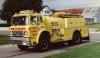 King-Seagrave delivery photo of serial 840042, a 1984 International tanker of the Timmins Fire Department in Ontario.