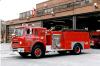 Photo of Pierreville serial PFT-288, a 1972 International pumper of the Chatham-Kent Fire Department in Ontario.