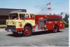 Photo of Pierreville serial PFT-483, a 1976 Ford pumper of the Lincoln Fire Department in Ontario.