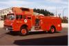 Photo of Pierreville serial PFT-611, a 1977 Ford pumper of the White Rock Fire Department in British Columbia.