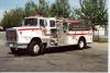 Photo of Pierreville serial PFT-997, a 1980 Ford pumper of the Delta Fire Department in British Columbia.