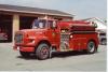 Photo of Pierreville serial PFT-1004, a 1979 Ford pumper/tanker of the Markstay-Warren Fire Department in Ontario.