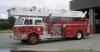 Photo of Pierreville serial PFT-1035, a 1980 Scot pumper of the Bathurst Fire Department in New Brunswick.