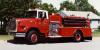 Photo of Pierreville serial PFT-1118, a 1981 Ford pumper of the Dartmouth Fire Department in Nova Scotia.