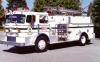 Photo of Thibault serial T72-103, a 1972 Custom pumper of the Delta Fire Department in British Columbia.