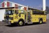 Photo of Pierreville serial PFT-1349, a 1984 Spartan pumper of the Elwood Fire Department in Illinois