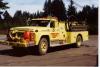 Photo of Superior serial SE 235, a 1978 Ford pumper of the Denman Island Fire Department in British Columbia.