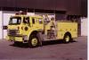 Photo of Superior serial SE 353, a 1980 International pumper of the Calgary Fire Department in Alberta.