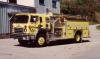 Superior delivery photo of serial SE 471, a 1982 International pumper of the Kootenay Boundary Regional Fire Rescue  in British Columbia.