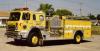 Superior delivery photo of serial SE 510, a 1983 International pumper of the Morden Fire Department in Manitoba.