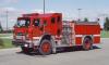 Photo of Superior serial SE 648, a 1985 International pumper of the Clarington Fire Department in Ontario.