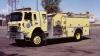Photo of Superior serial SE 692, a 1985 International pumper of the Calgary Fire Department in Alberta.