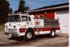 Photo of Thibault serial T67-211, a 1967 GMC pumper of the Magnetawan Fire Department in Ontario.