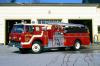 Photo of a 1970 Ford Thibault pumper of the Port Coquitlam Fire Department in British Columbia.