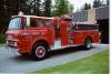 Photo of Thibault serial T70-173, a 1970 GMC pumper of the Prince George Fire Department in British Columbia.