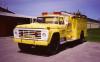 Photo of a 1973 Ford Thibault pumper of the Georgina Fire Department in Ontario.
