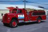 Photo of Thibault serial T67-232, a 1967 International pumper of the Churchill Falls Fire & Security Department in Newfoundland & Labrador.